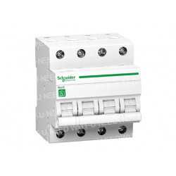 Disjoncteur Schneider Acti9 – 4P – 63A – Courbe C – 400V – Réf. SEDA9F64463